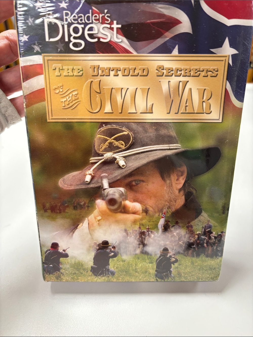 Reader's Digest The Untold Secrets of the Civil War - Green Brown Cover